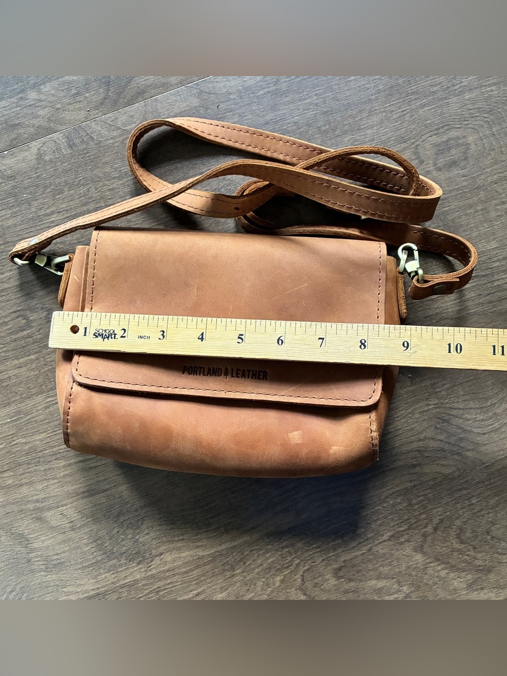 Portland Leather Goods Mini Metro Crossbody Bag In Dakota - Picture 4 of 10